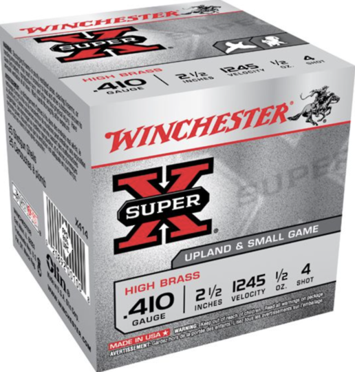 Winchester Super-X 410ga 2.5" #7 14gr (x25)